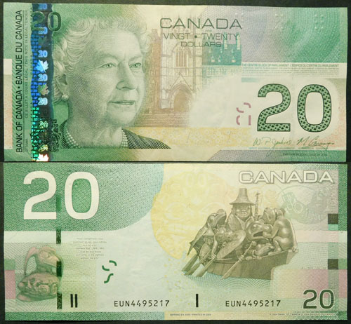 2009 Canada $20 L000740